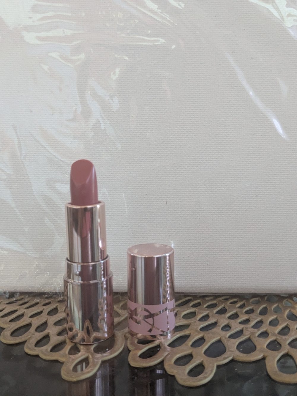 Yves Saint Laurent Neutral Mauve Pink Lipstick Mini